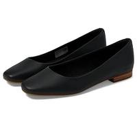 TOMS Women's Briella Ballet Flat, Black Leather, 6.5 UK