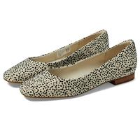 TOMS Women's Briella Loafer Flat, Fog Flocked Mini Cheetah, 8 UK