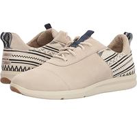 TOMS Women's Cabrillo Nubuck Sneaker, 4.5 UK, Birch Nubuck/Tribal