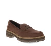 TOMS Women's Cara Loafer, Oak Brown, 11 Wide