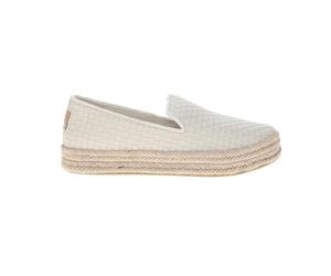 TOMS Womens Carolina Platform Espadrille Slip On Flats Casual - Yellow, Lt San Wvn Bsk Pu, 5 UK