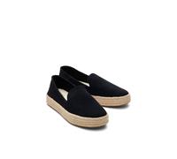 TOMS Women's Carolina Slipper in Black | Size: 5 TOMS Black 5