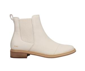 TOMS Women's Charlie Chelsea Boot, Light Sand Leather, 8 UK
