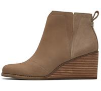TOMS Women's Clare Ankle Boot, Dune Nubuck Leather/Suede, 4 UK
