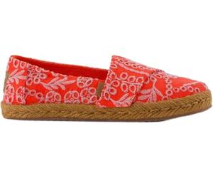 TOMS Women's Classic Alpargata Espadrilles - Comfort & Style Support Mental Health Red