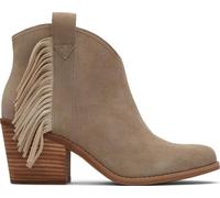 TOMS Women's Constance Ankle Boot, Dune Suede/Fringe, 3 UK