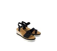 (Black, 7 (Adults')) TOMS Darya Polyester Women's Black Sandals