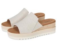TOMS Women's Diana Mule Sandal, Natural Yarn Dye, 6