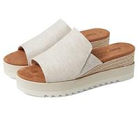 TOMS Women's Diana Mule Sandal, Natural Yarn Dye, 7