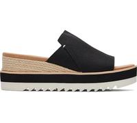 TOMS Women's Diana Mule Sandals, Black, 12