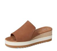 TOMS Women's Diana Mule Espadrille Wedge Sandal, Brown Sugar Raffia, 6.5 UK