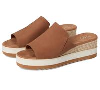TOMS Women's Diana Mule Sandals, Brown Sugar Leather, 9 UK