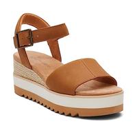 TOMS Women's Diana Suede Flatform Sandals - UK 8