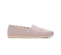 TOMS Women's Espadrilla Sneaker, Ballet Pink Heritage Canvas, 6 UK