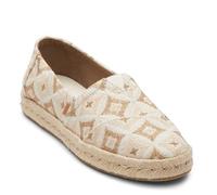 Women's TOMS Women's Alpargata Rope 2.0 Shoe in Natural Geo - White - Size: 4