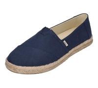 Women's TOMS ALPARGATA ROPE 2.0 Womens Espadrilles Navy - Size: 5