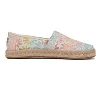 Toms Womens Floral Lace Shoes - Pink Textile - Size UK 6