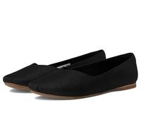 TOMS Women's Gemma Ballet Flat, Black Heavy Canvas, 9 UK