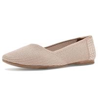 TOMS Women's Gemma Flat, Dune Engineered Knit, 10 UK Beige