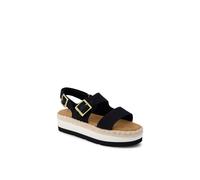 Toms Giana Textile Women's Black Beachside Sandals UK 7