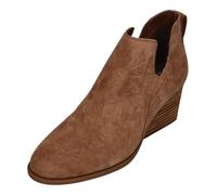 TOMS Women's Gwen Ankle Boot, Brown Sugar Suede, 7.5 UK