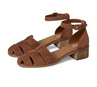 TOMS Women's Jaclyn Fisherman Pump, Amber Brown, 5 UK