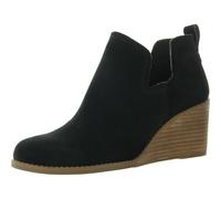 TOMS Women's Kallie Cutout Boot, Black, 9 Wide