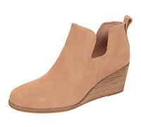 TOMS Women's Kallie Suede Boot, Buck Brown