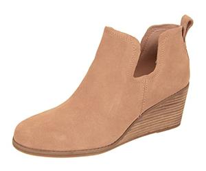 TOMS Women's Kallie Suede Boot, Buck Brown