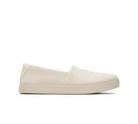 TOMS Women's Kameron Slip On Sneaker, Natural Two Tone Slub, 8 UK
