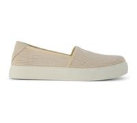 TOMS Women's Kameron Slip On Sneaker, Beige Open Weave Mesh/Suede, 6.5 UK