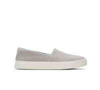 TOMS Women's Kameron Slip On Sneaker, Drizzle Grey Two Tone Slub, 8 UK