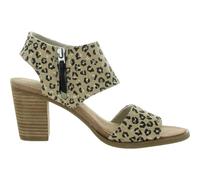 Toms Womens/Ladies Majorca Cheetah Print Sandals (Natural) - Size UK 7