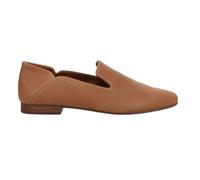 TOMS Women's Lara Loafer Flat, Brown Sugar Leather, 4 UK