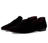TOMS Women's Lara Loafer Flat, Deep Burgundy Jewel Velvet, 8 UK