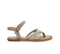 Toms Womens Lexie Sandals - Tan Textile - Size UK 3
