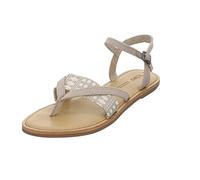 TOMS Women's Lexie Flat Sandal, Tan, 9 UK