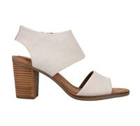 TOMS Women's Majorca Cutout Heeled Sandal, Natural, 6 UK