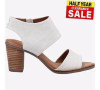 Toms Womens Majorca Cutout Open Toe Comfort Heel Sandal