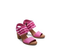 TOMS Women's Majorca Cutout Sandal in Pink | Size: 8 TOMS Pink 8