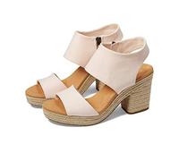 Toms Majorca Leather Womens - Pink - Size UK 8