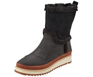 TOMS Women's Makenna Boot, Black, 3 UK