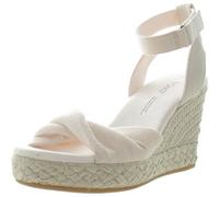 TOMS Women's Marisela Wedge Sandal, Dusty Peach, 3.5 UK