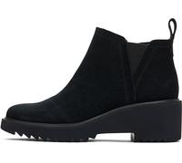 TOMS Women's Maude Ankle Boot, Black/Black Suede, 9 UK