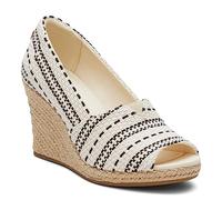 TOMS Women's Michelle Wedge Sandal, Natural, 6 UK