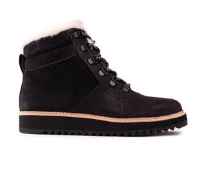 Toms Womens Mojave Boots - Black Nubuck - Size UK 3