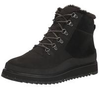 TOMS Women's Mojave Fashion Boot, Black Leather/Suede/Ridged, 5.5 UK
