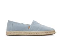 Toms - Womens Pastel Blue Washed Denim Alpargata Rope Sole Us 8 / Eu 38,5