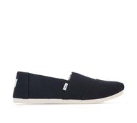 Toms Womens Recycled Cotton Alpargata Espadrille Pumps in Black Textile - Size UK 5