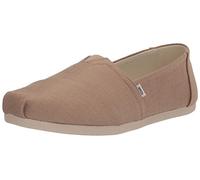 TOMS Women's Alpargata Refibra Tencel Loafer Flat, Oatmeal, 3 UK